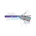 Кабель информационный Lanmaster TWT-5EFTP-NGLS cat.5e FTP 4 пары 24AWG нг(А)-LS внутренний 305м фиолетовый