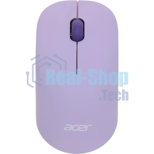 Комплект клавиатура + мышь Acer OCC205 беспроводной USB, 1200 dpi, фиолетовый