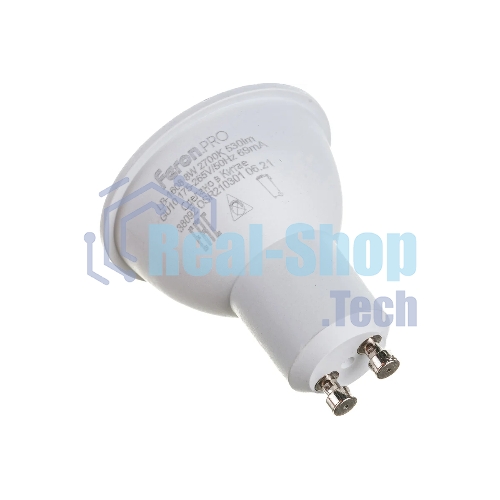 Лампа светодиодная Feron PRO LB-1608 GU10 8W 2700K