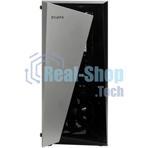 Компьютерный корпус ZALMAN S4 Plus, ATX, черный, WINDOW, 1x5.25