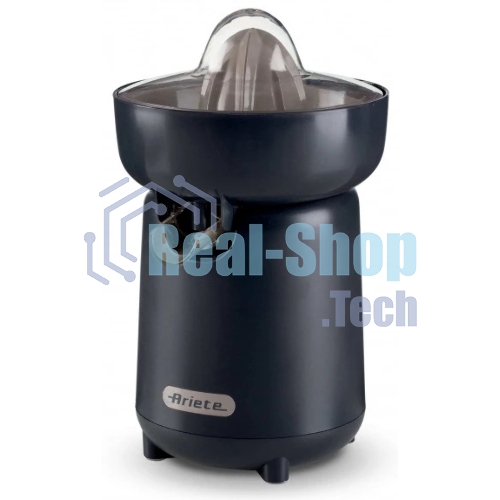 Соковыжималка Ariete 00C041700AR0 темно-серый/чёрный, цитрусовая, 40 Вт, 500 мл, механическое