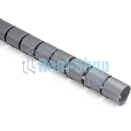 Кабельный органайзер Buro Spiral Hose 15x1500мм Silver