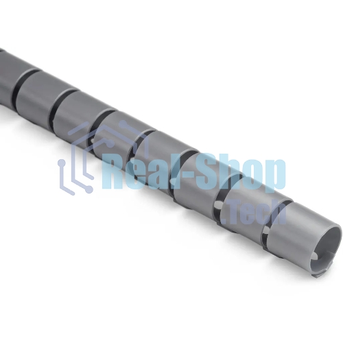 Кабельный органайзер Buro Spiral Hose 15x1500мм Silver