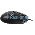 Мышь проводная A4Tech Fstyler FM12S черный, 1200 dpi, USB, кнопки - 3