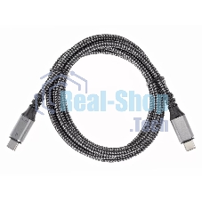 Кабель Thunderbolt4/USB4 Type-C, 5K@60Hz, 40Gbps, PD 100W, 5A, VCOM, 1.2м CU540M-1.2M