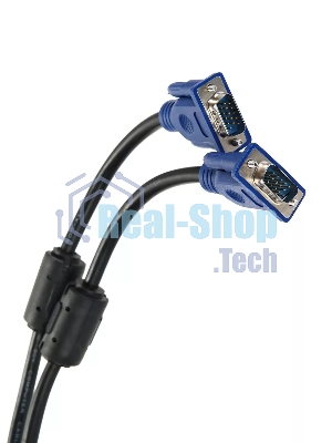 Кабель соединительный SVGA (15M/M) 10m 2 фильтра TV-COM