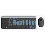 Комплект клавиатура+мышь Logitech MK470 беспроводной, USB, 1000 DPI, чёрный