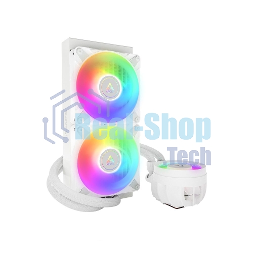 Жидкостная система охлаждения Arctic Liquid Freezer III 240 A-RGb белый, 120 мм, алюминий, 2800 об/мин, 25 дБ, 4 pin, 250 Вт