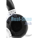 Гарнитура Bloody MR590 Sports Red белый/чёрный, беспроводная + проводная, Bluetooth, до 35 ч