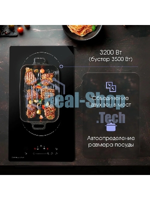Индукционная варочная панель Zigmund & Shtain CI 35.3 B независимая, черный