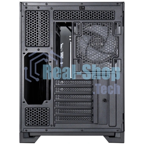 Компьютерный корпус Chieftec Visio черный без БП ATX 2x80мм 4x120мм 2x140мм 1xUSB 2.0 2xUSB 3.0 audio bott PSU