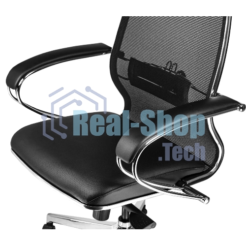 Кресло Метта Comfort S Infinity Easy Clean сет./экокожа с подголов. крестов. металл хром (комплект 1 шт)