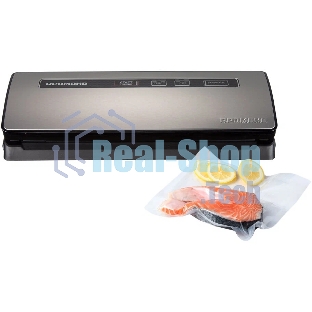Вакуумный упаковщик Redmond RVS-M020 120Вт серебристый/черный