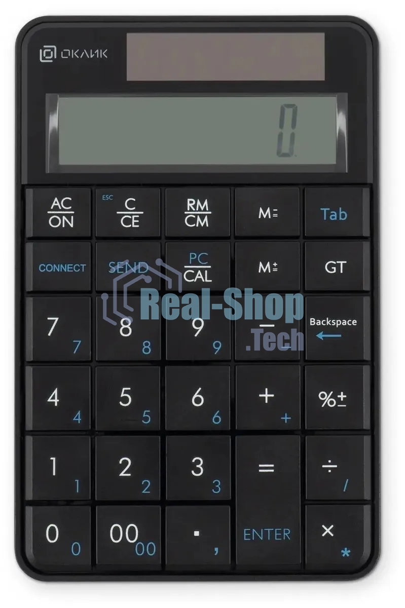 Цифровой блок Oklick K604W беспроводная, радиоканал, чёрный