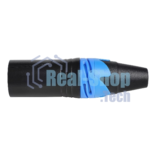 Комплект кабельных разъемов Wize WXLR-3PM-5 XLR 3 pin, (вилка), 5 шт. в комплекте