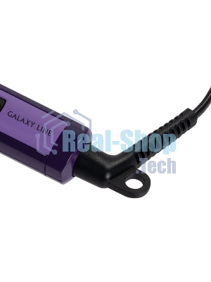 Щипцы для завивки волос Galaxy LINE GL4617 фиолетовый, 25 мм, 100-220 °C, 13 режимов