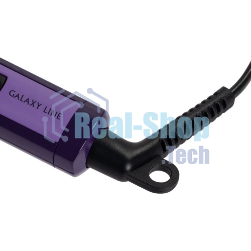 Щипцы для завивки волос Galaxy LINE GL4617 фиолетовый, 25 мм, 100-220 °C, 13 режимов