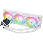 Водяное охлаждение для процессора Water Cooling System Thermalright Frozen Warframe 360 Ultra White Argb (360мм, White, ARGb/Fans: 3x120мм, 70.84CFM, 29.8dBA, 2000RPM/Pump height 60мм, 23dBA, 3000RPM, Rad thickness 27mm/S: 1200, 1700, 1851, 2011, 2066, 115X, AM5, AM4)