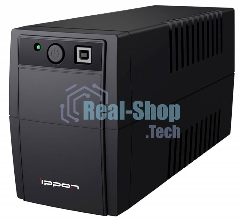 Источник бесперебойного питания Ippon Back Basic 1050 Euro / 1050 ВА / 600 Вт / 2 x CEE 7 (евророзетка)