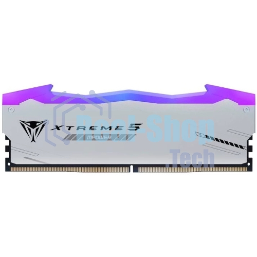 Оперативная память Patriot Viper Xtreme 5, DDR5, 48GB (2x24GB), 6000MHz, CL30, DIMM, с радиаторами, RGB, серебристый