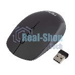 Мышь беспроводная HIPER HOMW-091 черный, 1600 dpi, радиоканал, USB, кнопки - 4