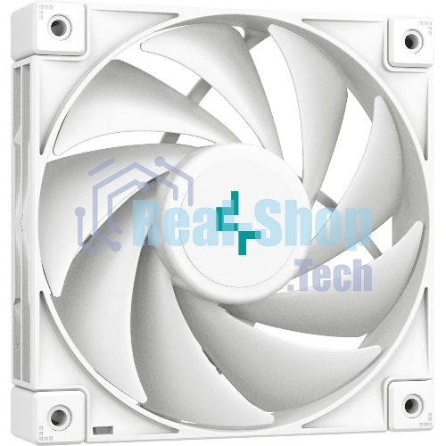 Кулер для процессора DEEPCOOL AK400 WH белый, 120 мм, алюминий/медь, 1850 об/мин, 29 дБ, 4 pin, 220 Вт, 155 мм