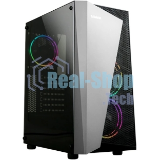 Компьютерный корпус ZALMAN S4 Plus, ATX, черный, WINDOW, 1x5.25
