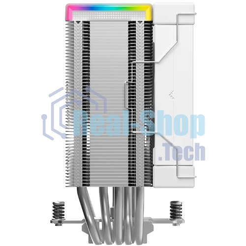 Кулер для процессора DEEPCOOL AK500S DIGITAL SE WH LGA20XX/1700/1200/115X/AM5/AM4 (12шт/кор, TDP 240W, PWM, Fan 120мм, 5 тепл. трубок, Copper Base, белый) RET (R-AK500S-WHADMN-GJD)