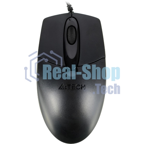 Мышь проводная A4Tech OP-720 черный, 1000 dpi, PS/2, кнопки - 3