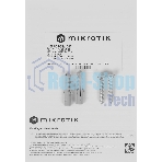 Роутер беспроводной MikroTik L009UiGS-2HaxD-IN AX600 10/100/1000BASE-TX, 2.4Ггц, 8*1Gbit, 1*SFP 2.5Gbit