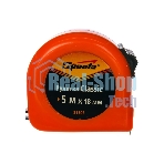Рулетка Sparta Classic, 5 м х 18 мм, пластиковый корпус