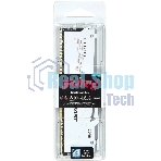 Оперативная память Kingston Fury Beast, DDR5, 32Gb (1x32GB), 5600MHz, CL36, DIMM, радиатор, RGB, белый