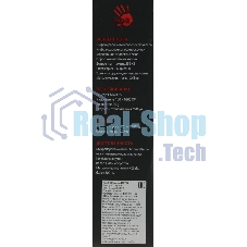 Мышь проводная A4Tech Bloody A7 черный, 4000 dpi, USB, кнопки - 8