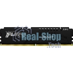 Оперативная память Kingston Fury Beast Black, DDR5, 32GB (1x32GB), 5600 MHz, CL36, с радиатором, чёрный