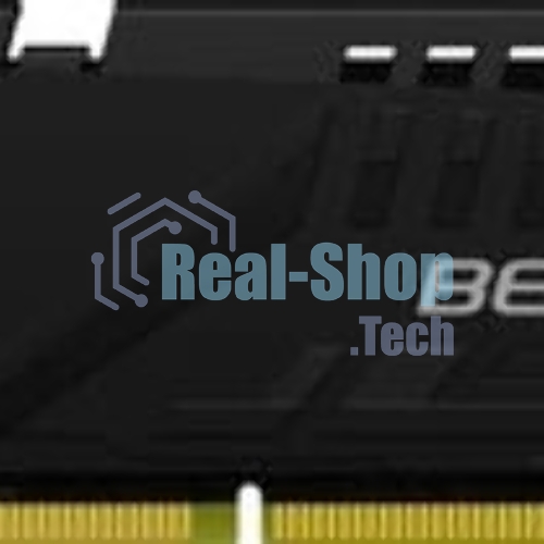 Оперативная память Kingston Fury Beast Black, DDR5, 32GB (1x32GB), 5600 MHz, CL36, с радиатором, чёрный