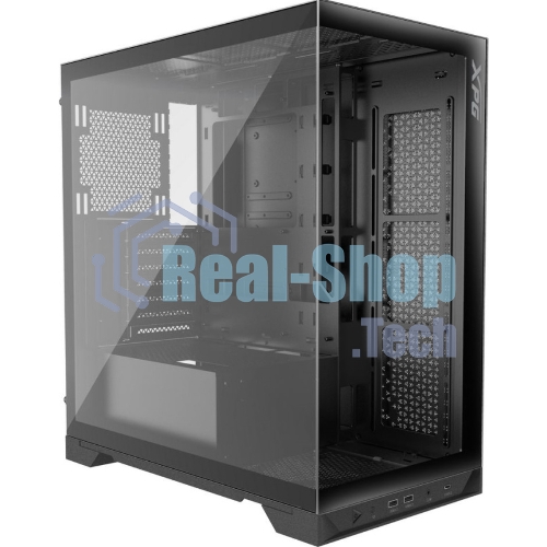 Компьютерный корпус XPG INVADER X черный (INVADERXMTWOF-BKCWW) Mid-Tower, Micro-ATX, Mini-ITX, Standard-ATX, USB 3.2 Gen2 Type-A, USB 3.2 Gen2 Type-C
