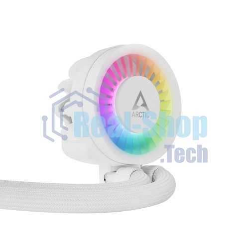 Жидкостная система охлаждения Arctic Liquid Freezer III 240 A-RGb белый, 120 мм, алюминий, 2800 об/мин, 25 дБ, 4 pin, 250 Вт