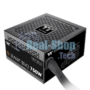 Блок питания Thermaltake Smart BM3 (PS-SPD-0750MNFABE-3), 750Вт, 80 PLUS Bronze, 120мм, модульный, черный