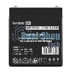Аккумуляторная батарея ExeGate GP12045 (12V 4.5Ah, клеммы F2)