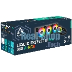 Система жидкостного охлаждения Arctic Cooling Liquid Freezer III Pro 360 ARGB ACFRE00184A черный 120мм алюминий+медь 2500rpm 31db 4-pin
