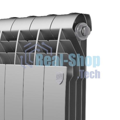 Радиатор Royal Thermo BiLiner 350 Silver Satin VR80 - 6 секц.
