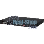 Коммутатор Dahua DH-S3218-16ET-135, 16×100 Мбит/с + 2×1 Гбит/с Combo, неуправляемый