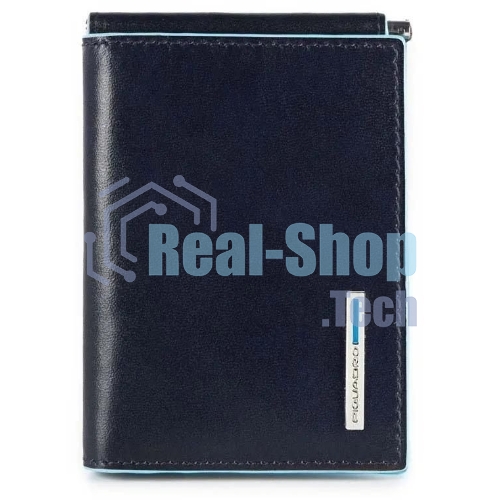 Портмоне Piquadro Blue Square PU3890B2/BLU2 синий натур.кожа