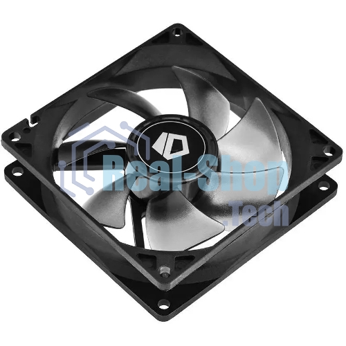 Вентилятор для корпуса ID-Cooling NO-9225-SD черный, 92 мм, 1500 об/мин, 29 дБ, 3 pin