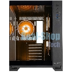 Компьютерный корпус Chieftec Visio черный без БП ATX 2x80мм 4x120мм 2x140мм 1xUSB 2.0 2xUSB 3.0 audio bott PSU