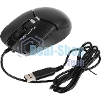 Мышь проводная A4Tech Fstyler FM12S черный, 1200 dpi, USB, кнопки - 3