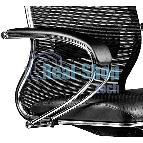 Кресло Метта Comfort S Infinity Easy Clean сет./экокожа с подголов. крестов. металл хром (комплект 1 шт)