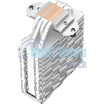 Кулер для процессора DEEPCOOL AK400 WH белый, 120 мм, алюминий/медь, 1850 об/мин, 29 дБ, 4 pin, 220 Вт, 155 мм