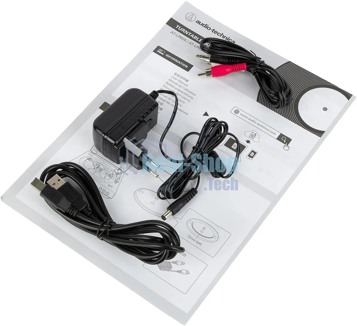 Проигрыватель винила Audio-Technica AT-LP60XUSB полностью автоматический серебристый