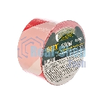 Лента сигнальная FIT IT 11852 красно-белая, 50x100 м